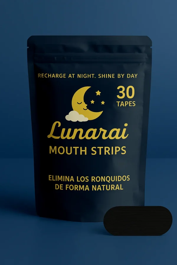 Tira Bucal Anti Ronquidos Black