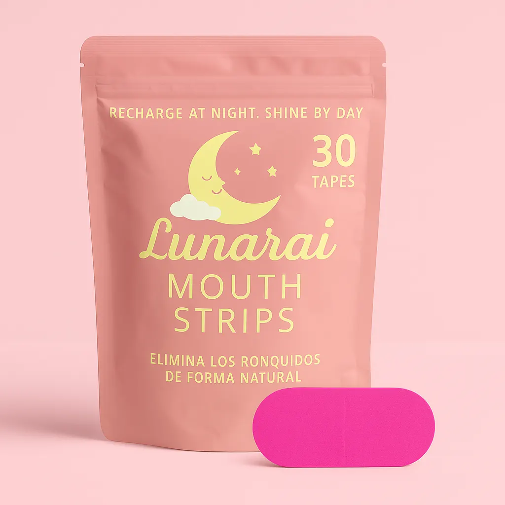 Tira Bucal Anti Ronquidos Pink Rose